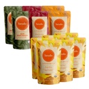 Brodo de pollo orgánico profundamente arraigado Broth con Turmeric " Ginger peru Nutrient Dense, Chef Artesanía Bono Broth en bolsas de servicio individuales ← No hecha de Concentrate, No Preservatives (6x 8,3 oz Pouches)