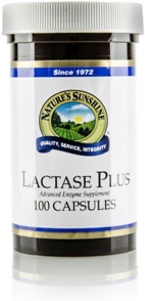 Sunshine Lactase Plus, 100 caps