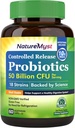 Probióticos 50 billón por servidumbre, 18 Strains Probióticos, 60 cápsulas vegetarianas - No GMO, Gluten Gratis