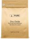 Ingredientes originales puros Oxido de zinc, Empaquetado ecológico, Non-Nano (4 onzas)