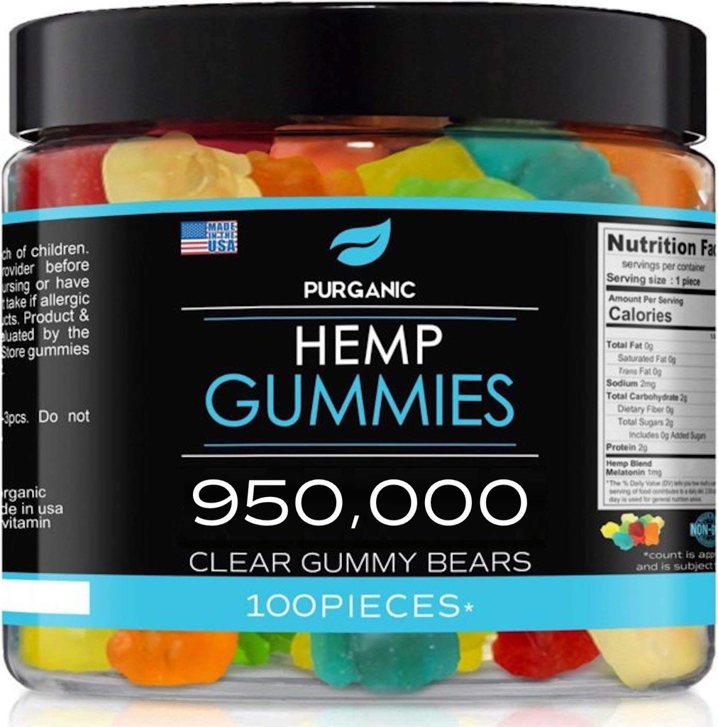 Ganchos de cáñamo – Ayuda a apoyar el sueño, la paz y la relajación - Alto esfuerzo y soporte Todos los sabores de frutas de sabor natural - Hecho en EE.UU. – 100ct