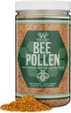 Bee Pollen Supplement - 1lb (16 OZ) of Raw Bee Pollen Granules (151 Servings of 3 Grams Every with Scoop) Superfood High in Vitamins, Minerals, and Protein by Double Wood