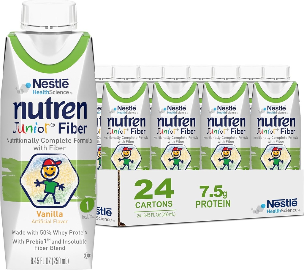 Nutren Junior Fiber Vanilla, 24 Conde