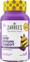 Zarbee's Elderberry Gummies for Kids with Vitamin C; Zinc &amp; Elderberry; Daily Childrens Immune Support Vitamins Gummy for Children Ages 2 and Up; Natural Berry Flavor; 21 Count