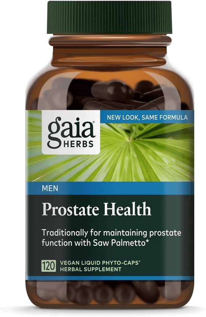 Gaia Herbs - Salud Prostática - 120 Vegan Liquid Phyto-Caps