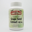 Holly Hill Health Foods, European Grape Seed Extract 100 MG, 90 cápsulas
