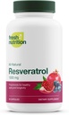 Resveratrol Supplement - Trans-resveratrol Extra Strength 750mg - Natural, Pure and Potent Polyphenols Supplement - Vegan, Non GMO, Gluten-free - 90 cápsulas