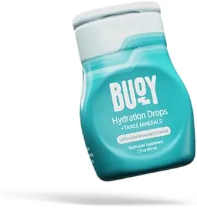 Buoy Electrolyte Drops  No Sugar, No Sweeteners peru Trace Minerals, Vitaminas &amp; Antioxidantes ¦ Purposefully Unflavored ← Perfect for Any Drink ← Daily Hydration Supplement (1, Unflavored)