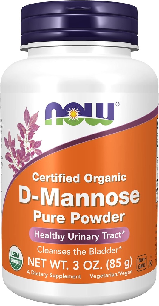 Ahora Alimentos, D-Mannose Pure Powder, 3 oz (85 g)