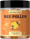 Bee Pollen Granules - Suplemento Natural Superfood, Rico en Proteínas, Vitaminas, Minerales, para Immune Support, Energy Boost y Digestive Wellness (120g)