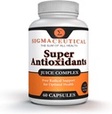 Super Antioxidante Capsules – 6 Superfruit Blend con Goji Berry, Acai, Resveratrol for Immune Support – Skin Health & Daily Wellness – 60 Conde Made in USA