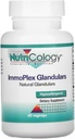 Nutricology ImmoPlex Glandulars Supplement - Pancreas, Adrenal, Thymus, Spleen, Beef Organ Complex, Bovine, Ovine, Vegetarian Capsules - 60 Count