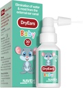 NAVEH PHARMA® Dry Ears Baby TENIDO Swimmers Ear Drops Spray TEN Ear Drying Drops for Little Swimmers
