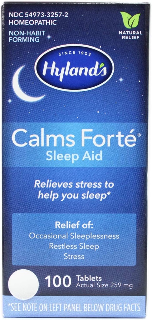 Hyland's Calms Forte Sleep Aid - 100 Tablets