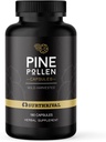 Surthrival: Pine Pollen Powder Capsules (180 Conde), Wild Harvested, Energy &amp; Endurance Restoration