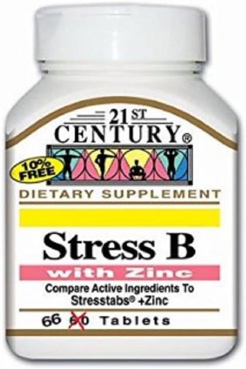 21st Century Stress B W/Zinc 66 Conde (4 Pack)