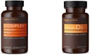 Elementos B Complejo (65 cápsulas) y Elementos Vitamina D3 (180 Softgels)