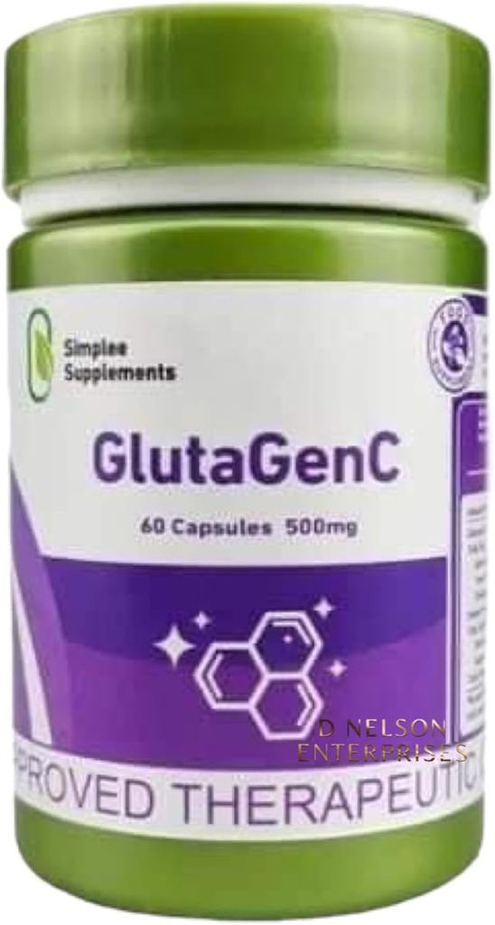 Genérico Gluta GenC Glutathione Capsules - 60 Conde