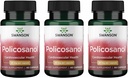Swanson Policosanol - Suplemento Ayuda a Apoyar la Salud Cardiovascular - All Natural Formula Aids Good Heart Health & Fun - Ayuda a mantener niveles saludables de colesterol (60 cápsulas, 20 mg cada uno) 3 Pack