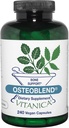 Vitanica, OsteoBlend, Bone Support, Vegan, 240 cápsulas
