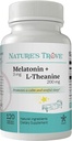 Trove Melatonin 3mg + L Theanine 200mg – Calm and Relaxation – 120 Kosher Vegetarian Capsules
