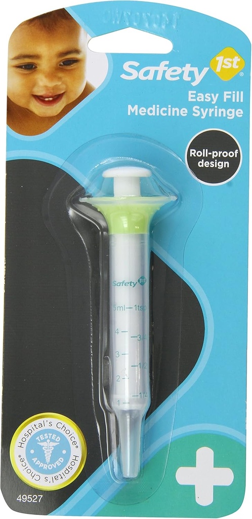 Safety 1st Easy Fill Medicine Syringe (Packaging May Vary)