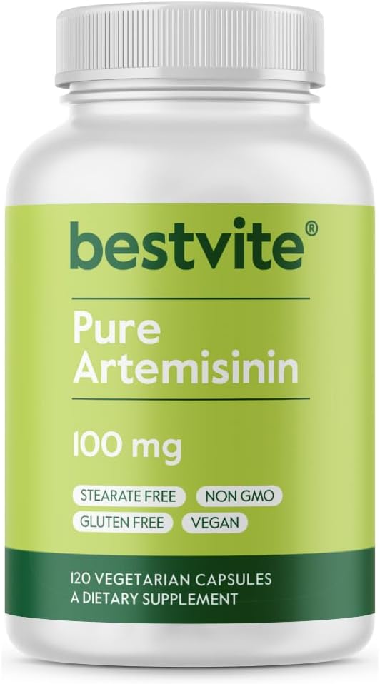 BestVITE Artemisin 100mg Por Capsule (120 Vegetarian Capsules) - No Stearates - No Flow Agents