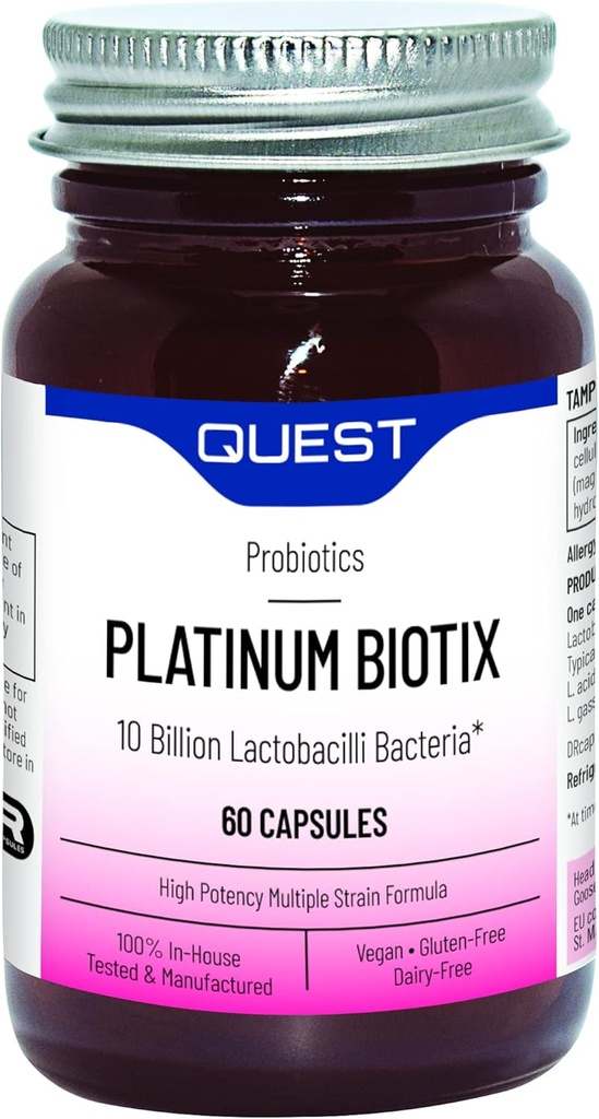 Quest Platino Probiótico 60 cápsula
