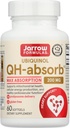Fórmulas Jarrow QH-absorb 200 mg - 60 Softgels - Alta Absorción Co-Q10 - Forma Antioxidante Activa de Co-Q10 - Apoyos Producción de Energía Mitocondrial y Salud Cardiovascular - 60 Serviciones