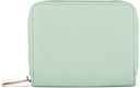 Dosey Wellness Wallet Travel Pill Organizer " Easy-Slide Pouches - Smooth Vegan Leather with 4 Airtight Pockets for Med Storage &amp; Protection - Stylish Med Organizer (SAGE), Versión actualizada