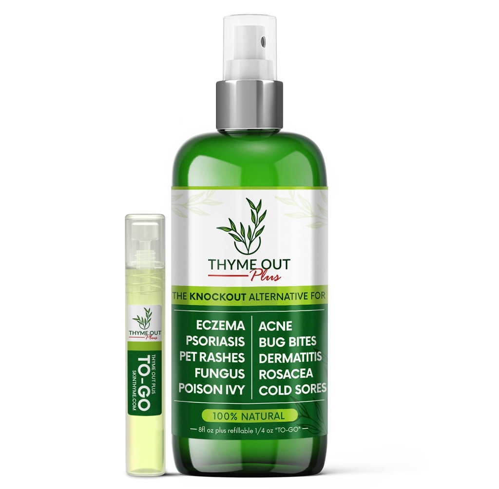 Tratamiento de Eczema, Tratamiento de Psoriasis Trucos Acné, Dermatitis, Rosacea, Sores fríos, Rashes de mascotas, Bites de insectos, Ivy de veneno, Spray Anti Itch para Alivio de la piel picante para niños, adulto &amp; bebé