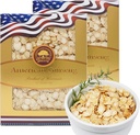 2 Cajas de American Ginseng Slices de Wisconsin, American Wisconsin Ginseng Slices Root for Tea, Energy for Men Women Mental Health Boosts Immunity, Gluten Free,  Round/ع洋參Small Round 2Boxes of 4oz, 8oz