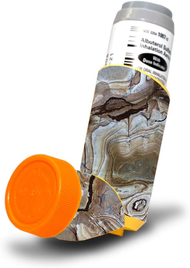 MightySkins Skin for Proventil HFA Asthma Inhaler - Crystal Rock TENIDO Protective, Durable, y Unique Vinyl Decal wrap Cubrir fácilmente para aplicar, eliminar y cambiar estilos Ø Made in the USA