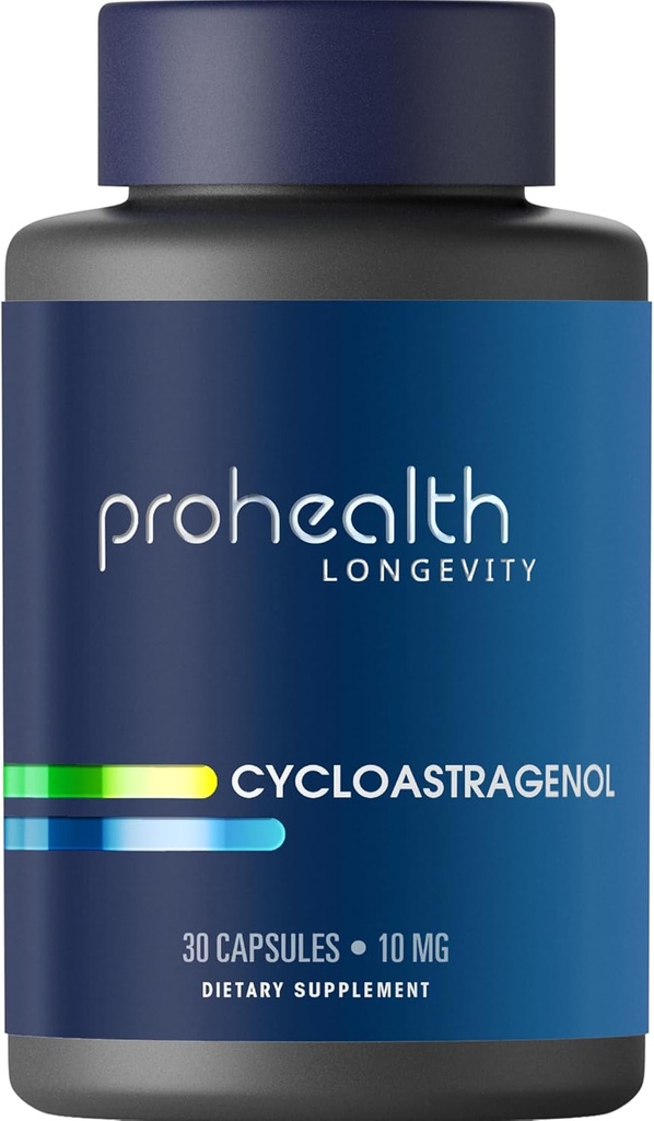 ProHealth Cycloastragenol Suplemento, 10 mg por Serving peru Science-Backed to Support Telomere Longitud, DNA Estructura " Saludable Envejecimiento Silencioso Testado por la pureza " Calidad