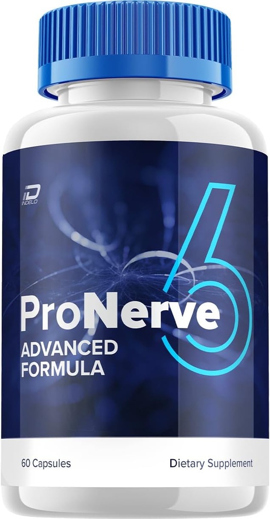 ProNerve 6 Capsules Advanced Nerve Formula Nerve Pro Pills (1 Pack - 60 cápsulas)