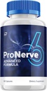 ProNerve 6 Capsules Advanced Nerve Formula Nerve Pro Pills (1 Pack - 60 cápsulas)