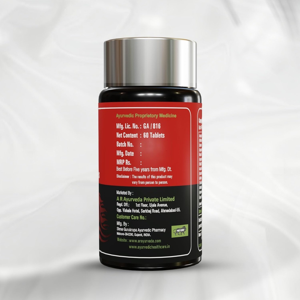 Horse Fire Capsules for Men | Ayurvedic Supplement for Stamina, Muscle Growth, Immunity & Overall Health