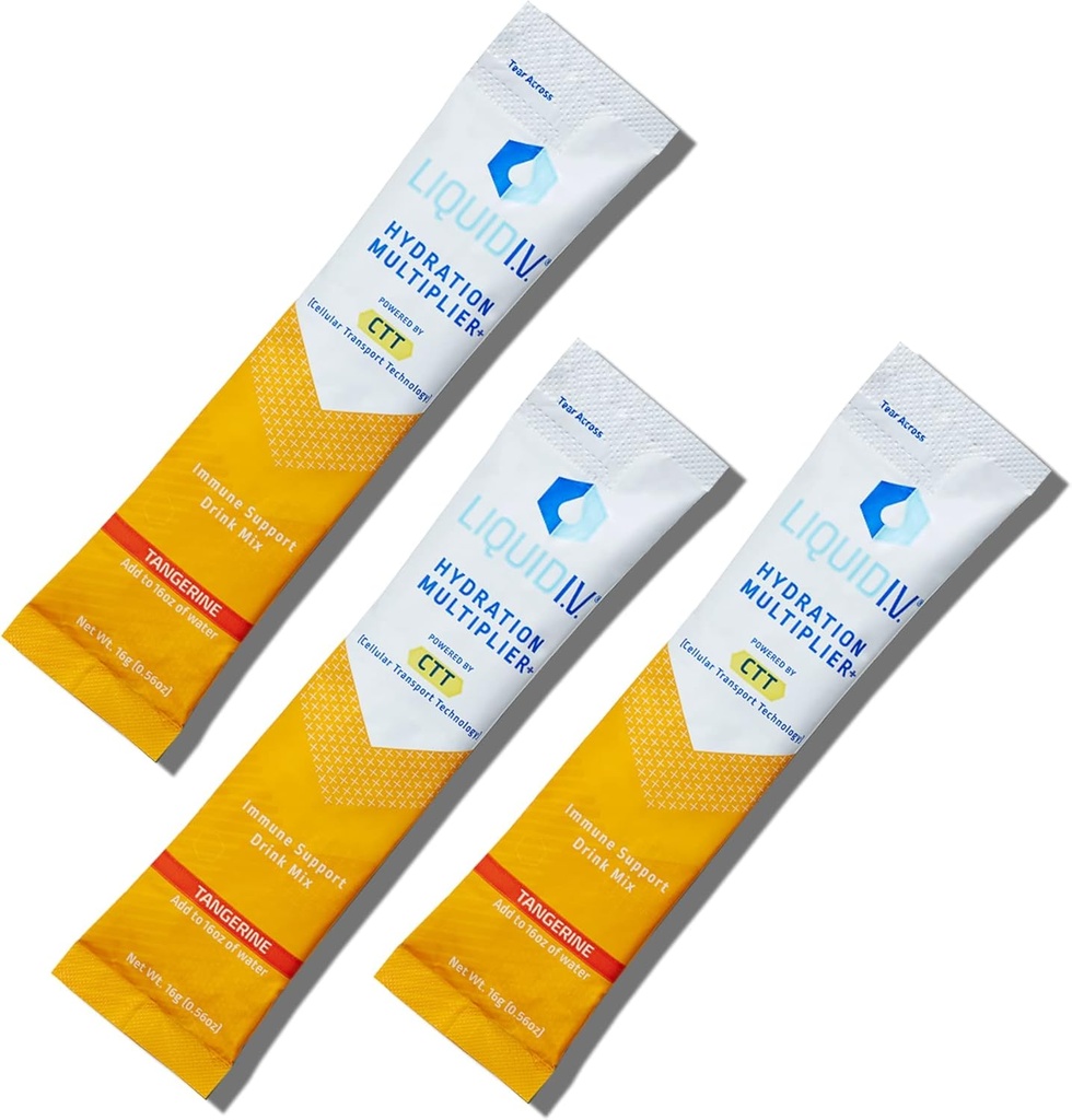 LIQUID IV Immune Hydration Drink Mix 10 Count, 0.56 OZ