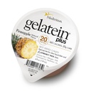 GelaTein Plus Pineapple: 20 Gramos de Proteína. Ideal para Dietas Líquidas Limpias, tragar Dificultades, Diálisis y Oncología. Gran pre o Post-Workout Snack. (36 Pack) ...