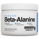 Evogen Beta-Alanine - Performance Enhancer | Boost Endurance, Delay Fatigue | Unflavored | 60 Servings
