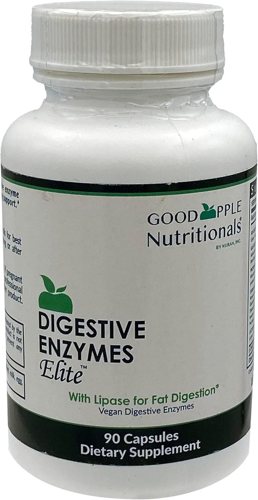 Enzimas digestivas Elite de apoyo Gallbladder " Bloating peru Vegetarian, Vegan, Natural tención 90 Caps
