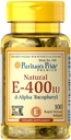 Pride de Puritan Vitamina E 268 mg Tocoferoles mezclados Apoyo Natural de Inmuno por Pride®, 400 UI /, 100 Conde