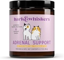 Bark " Whiskers Adrenal Support, for Dogs " Cats, 3.17 oz. (90 g), 90 Scoops, Promotes Healthy Hormone and Cortisol Levels, Veterinarian Formulated, Non-GMO, Dr. Mercola