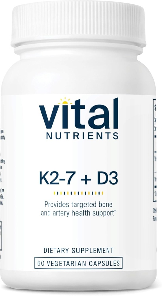 Nutrientes vitales Vitamina D3 + K2 Silencio 2000 UI ← Vitamina D3 K2 Suplemento tóxico Complejo de vitamina D para los niveles de calcio saludables, musculo " Bone Health