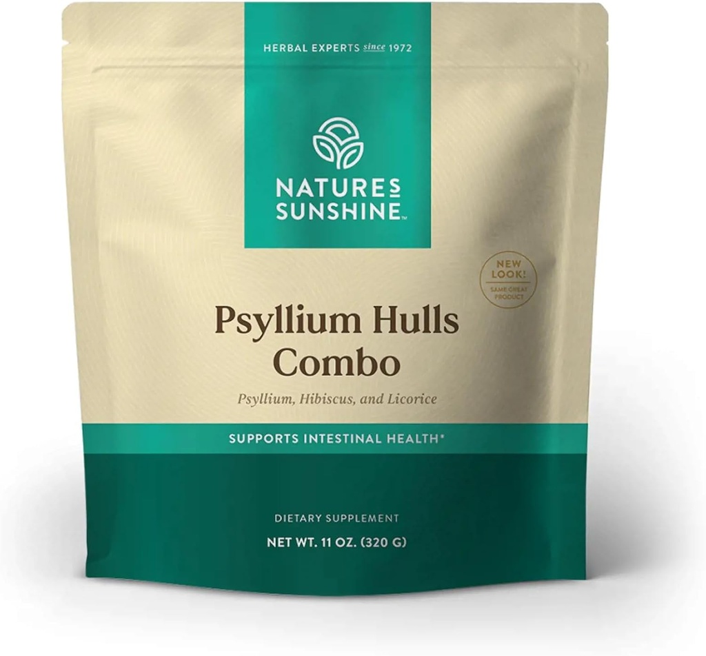 Combinación Sunshine Psyllium Hulls 11 Oz
