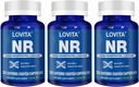 Lovita NR (Nicotinamide Riboside) 350 mg, Suplemento NAD con Trans-Resveratrol y Betaine, Promover NAD Plus Niveles, Envejecimiento saludable, 30 cápsulas Vegan Enteric-Coated (Pack of 3)