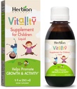 HERBION Naturals Vitality Supplement for Children, Promotes Growth and Appetite, Relieves Fatigue, Mejora el rendimiento físico y mental para los niños 1 año arriba, 5 Fl Oz (Pack of 1)