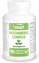 SuperSmart - Suplemento Complejo Multimineral (Full Spectrum) - con Magnesium, Zinc, Boron, Calcio, Cromo, Selenium, Iodine, Potassium  Gluten Gratis - 90 cápsulas vegetarianas