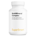 SuperSmart - Suplemento Complejo Multimineral (Full Spectrum) - con Magnesium, Zinc, Boron, Calcio, Cromo, Selenium, Iodine, Potassium  Gluten Gratis - 90 cápsulas vegetarianas