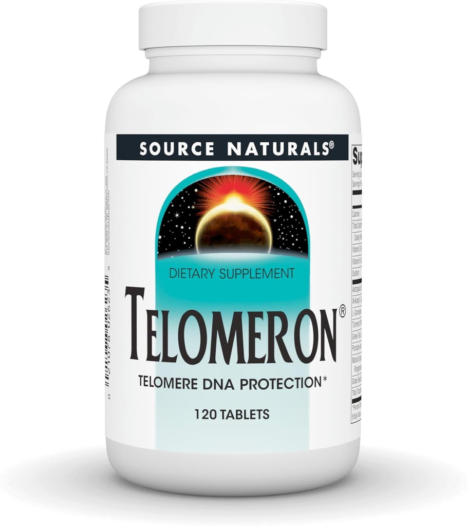 Fuente Natural Telomeron - 120 Tabletas